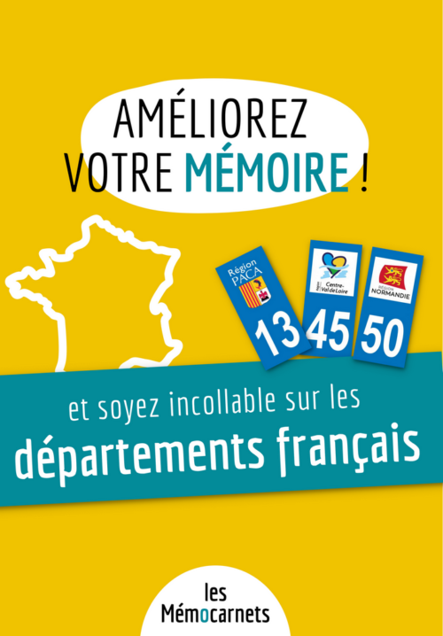 Améliorez votre mémoire ET soyez incollable sur les départements français (format PDF - collectivités)
