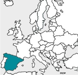Pays situé à l'est du Portugal