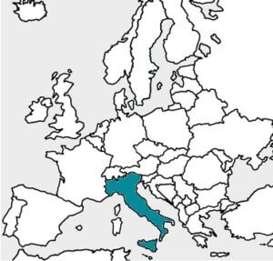 Pays situé au sud de la France et de l'Autriche