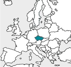 Pays situé au sud de l'Allemagne et de la Pologne